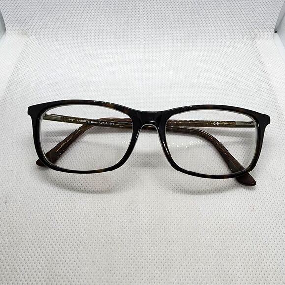 Lacoste Brown Prescription Glasses Frames - Picture 2 of 8